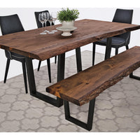 "V" Slab Legs 28" High Black Pair alt 0