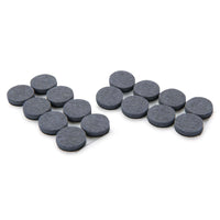 Heavy Duty Self Stick Felt Pads - 1" - Round - 16 Piece alt 0