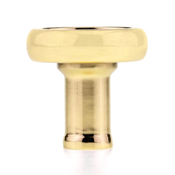Eclectic Knob, 1-13/32" D, Brass alt 0