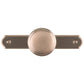 Transitional Knob, 1-9/16" D, Champagne Bronze alt 0