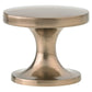 Contemporary Knob, 1-23/32" D, Champagne Bronze alt 0
