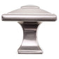 Transitional Knob, 1-1/2" x 1-1/2", Brushed Nickel alt 0