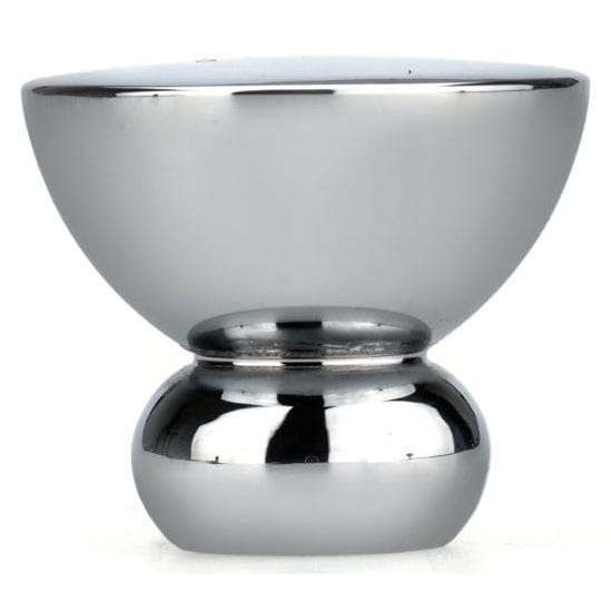 Contemporary Knob, 1-1/4" D, Chrome alt 0
