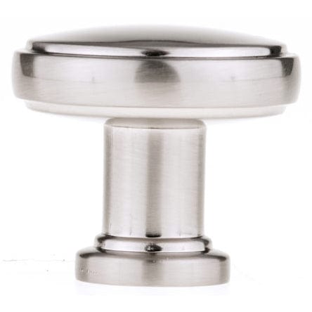 Contemporary Knob, 1-11/32" D, Brushed Nickel alt 0
