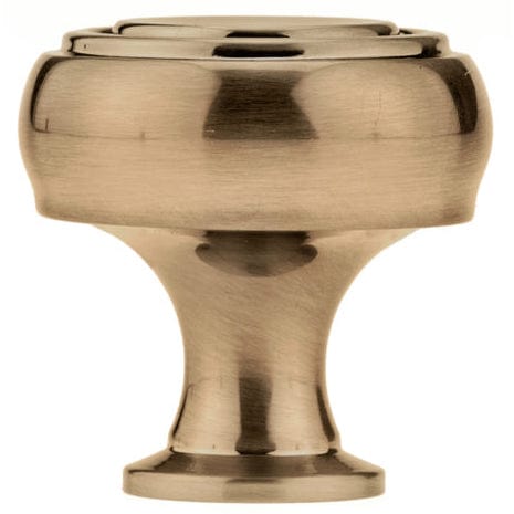 Contemporary Knob, 1-5/16" D, Champagne Bronze alt 0