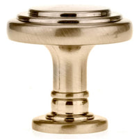 Traditional Knob, 1-5/16" D, Champagne Bronze alt 0