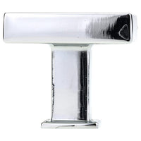 Transitional Knob, 1-5/16" x 1-5/16", Chrome alt 0