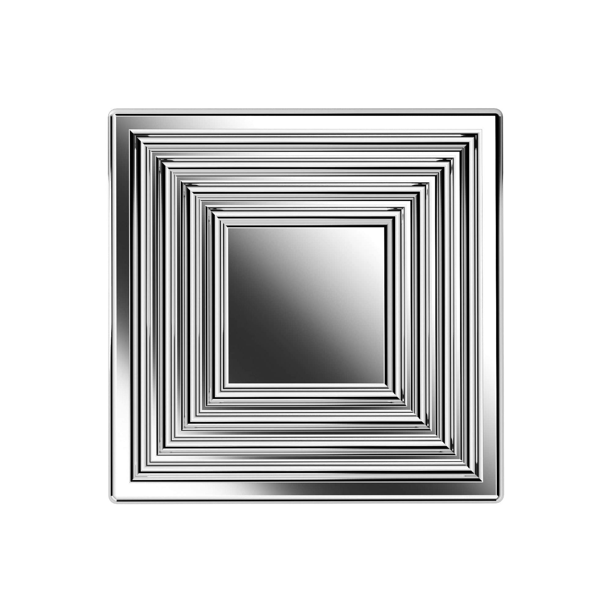 Transitional Knob, 1-3/8" x 1-3/8", Chrome alt 0