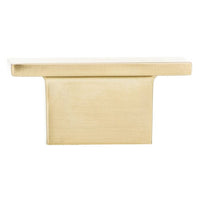 Contemporary Knob, 1-9/16" x 7/8", Champagne Bronze alt 0