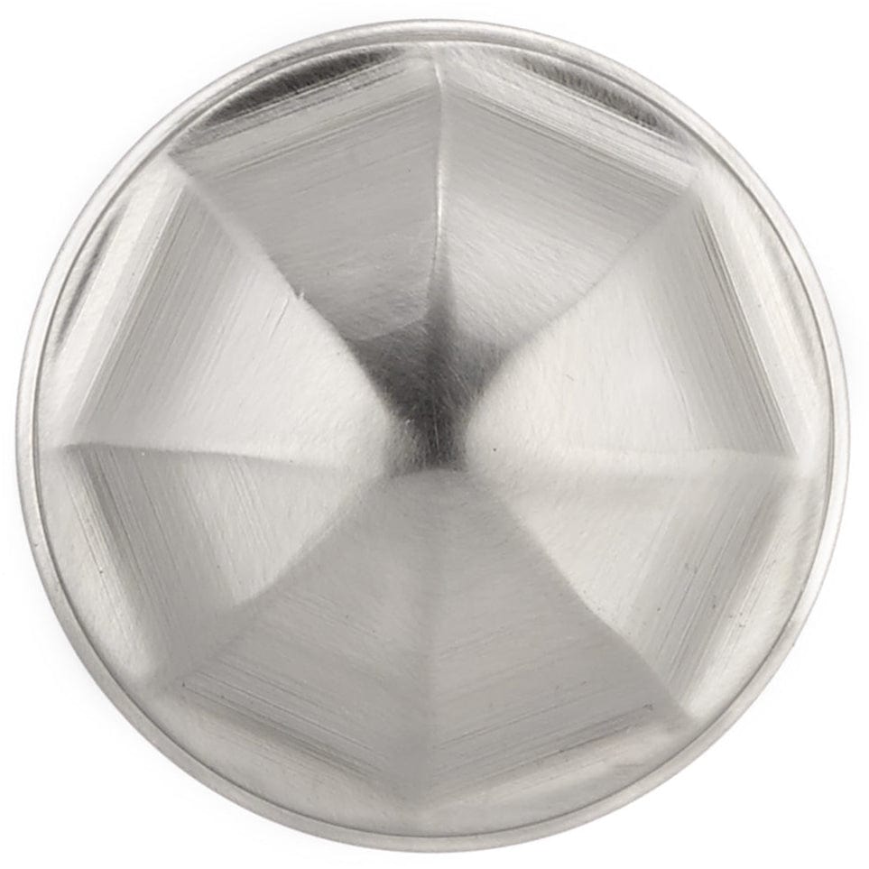 Contemporary Knob, 1-1/8" D, Brushed Nickel alt 0