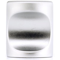 Contemporary Knob, 13/16" D, Matte Chrome alt 0