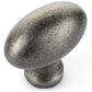 Traditional Knob, 1-9/16" x 7/8", Pewter alt 0