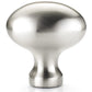 Traditional Knob, 1-9/16" x 7/8", Brushed Nickel alt 0