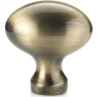 Traditional Knob, 1-9/16" x 7/8", Antique English alt 0