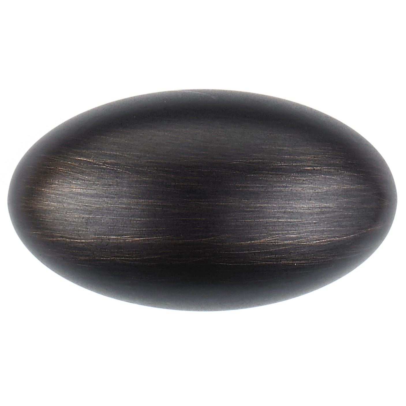 Traditional Knob, 1-9/16" x 7/8", Brushed Oil-Rubbed Bronze alt 0