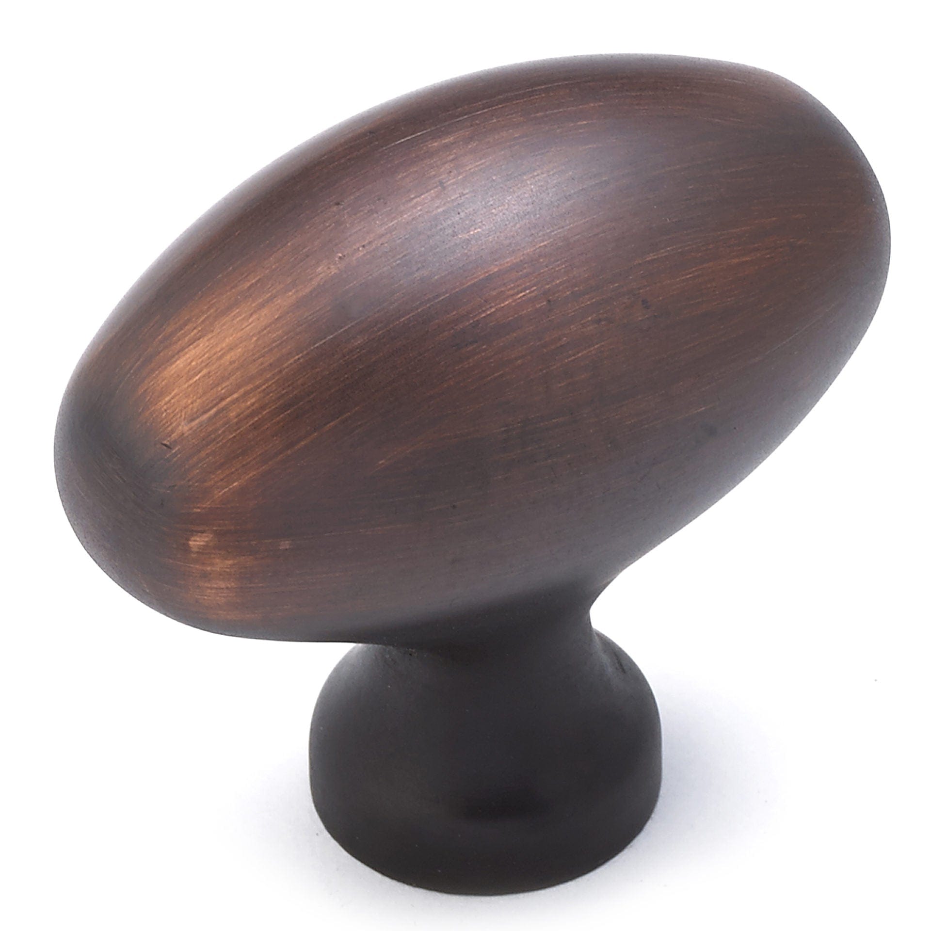 Traditional Knob, 1-31/32" x 1-3/32", Brushed Oil-Rubbed Bronze alt 0