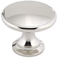 Traditional Knob, 1-3/4" D, Polished Nickel alt 0