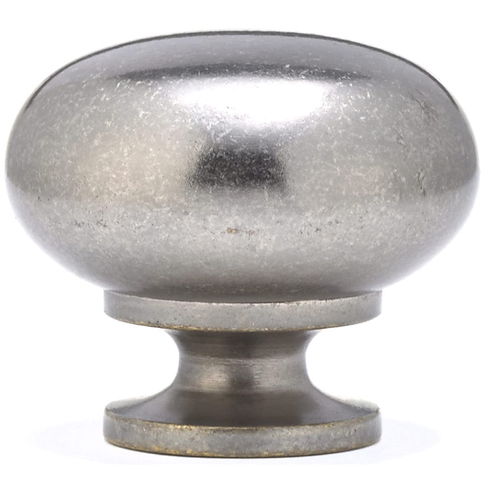 Traditional Knob, 1-1/2" D, Pewter alt 0