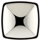 Transitional Knob, 1-7/32" x 1-7/32", Polished Nickel alt 0
