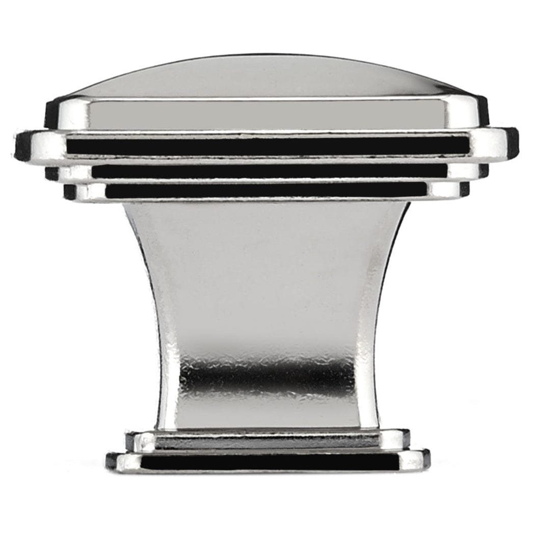 Transitional Knob, 1-7/32" x 1-7/32", Polished Nickel alt 0