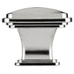 Transitional Knob, 1-7/32" x 1-7/32", Polished Nickel alt 0