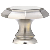 Transitional Knob, 1-3/16" D, Brushed Nickel alt 0