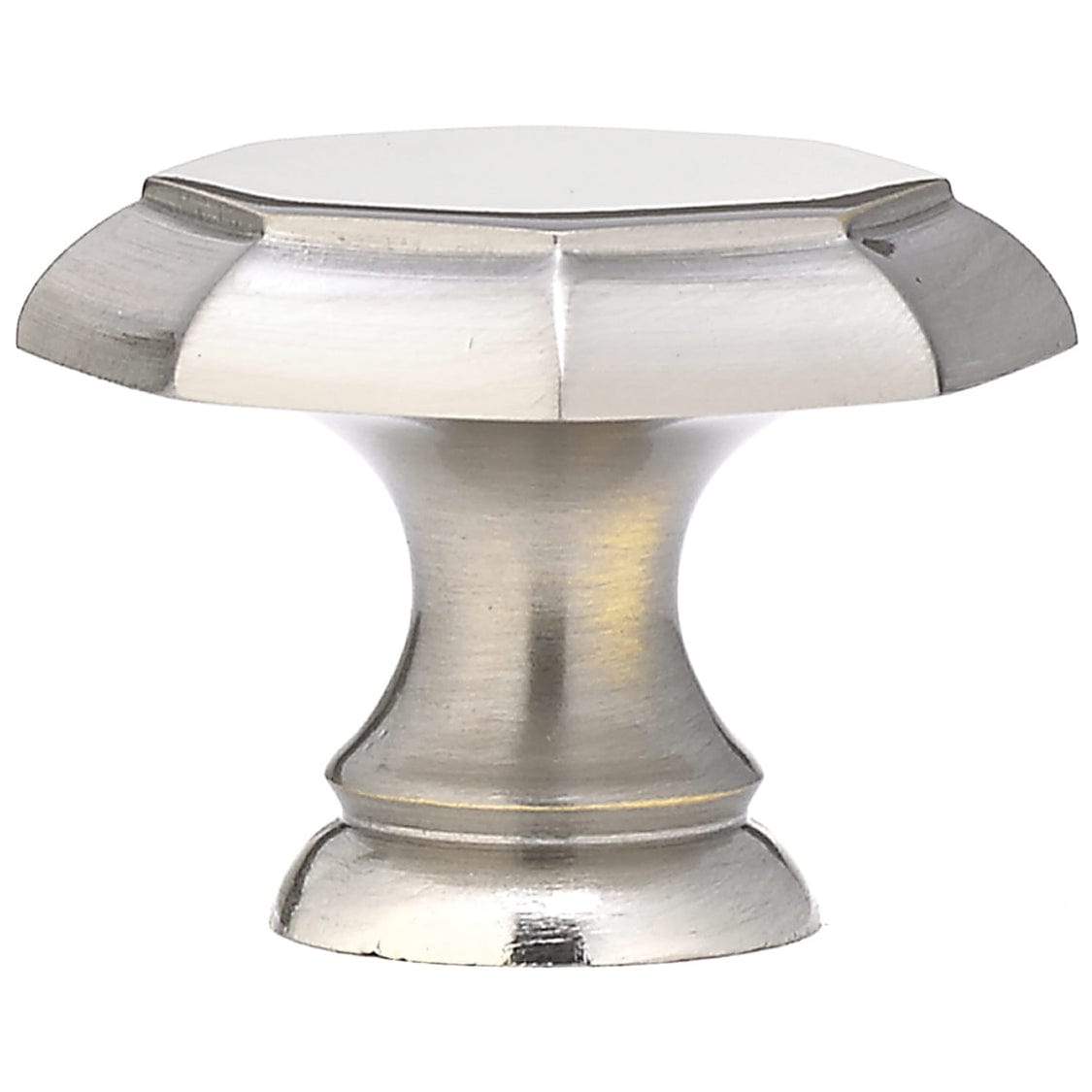 Transitional Knob, 1-3/16" D, Brushed Nickel alt 0