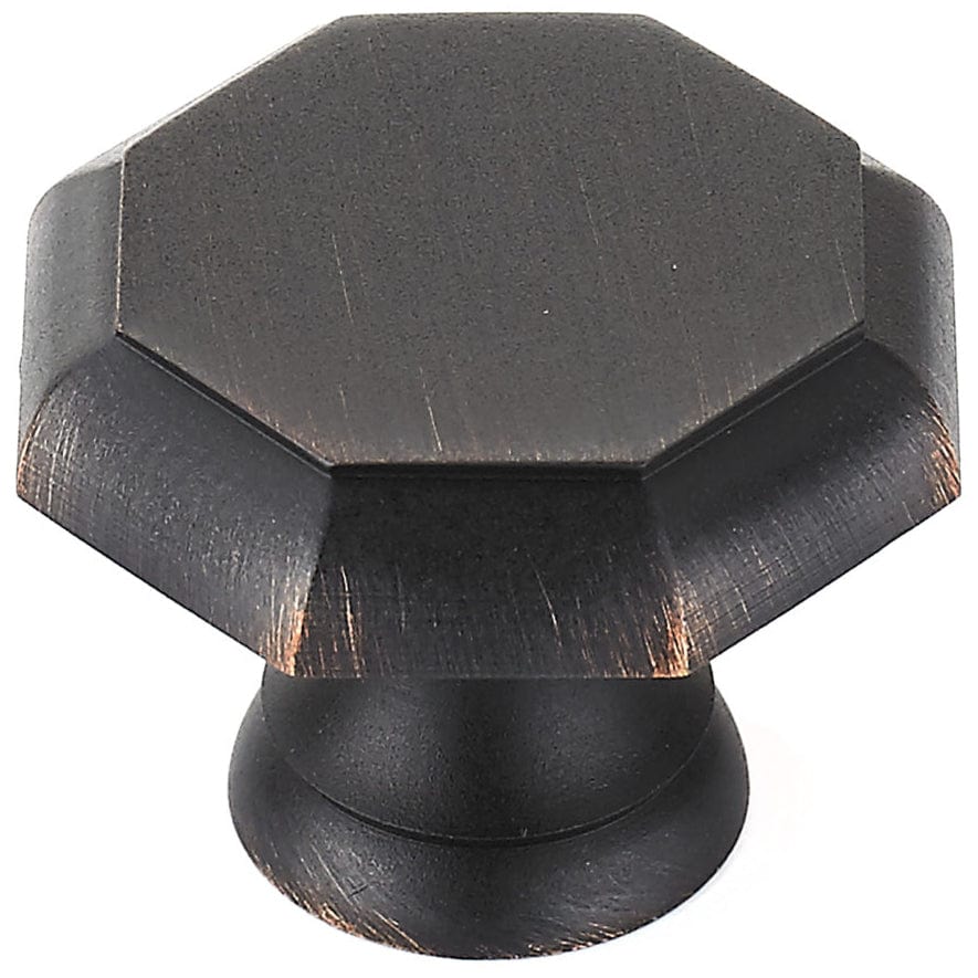 Transitional Knob, 1-3/16" D, Brushed Oil-Rubbed Bronze alt 0