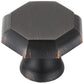 Transitional Knob, 1-3/16" D, Brushed Oil-Rubbed Bronze alt 0