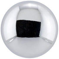 Traditional Knob, 1-1/4" D, Chrome alt 0