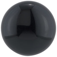 Traditional Knob, 1-1/4" D, Black alt 0