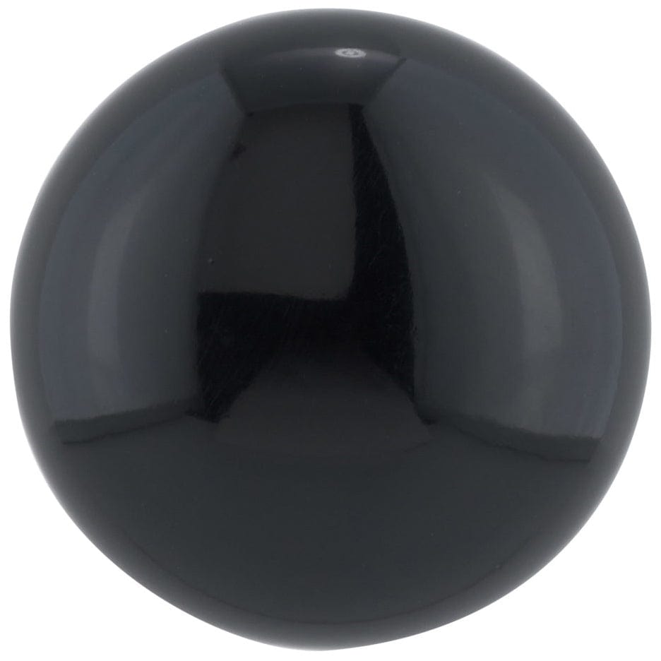Traditional Knob, 1-1/4" D, Black alt 0
