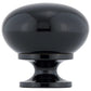 Traditional Knob, 1-1/4" D, Black alt 0