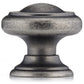 Traditional Knob, 1-3/16" D, Pewter alt 0