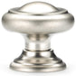 Traditional Knob, 1-3/16" D, Matte Nickel alt 0