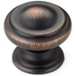Traditional Knob, 1-3/16" D, Brushed Oil-Rubbed Bronze alt 0