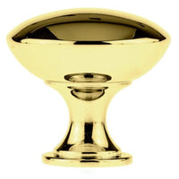 Contemporary Knob, 31/32" D, Satin Gold alt 0