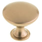 Contemporary Knob, 31/32" D, Champagne Bronze alt 0