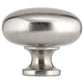 Contemporary Knob, 1-1/4" D, Brushed Nickel alt 0