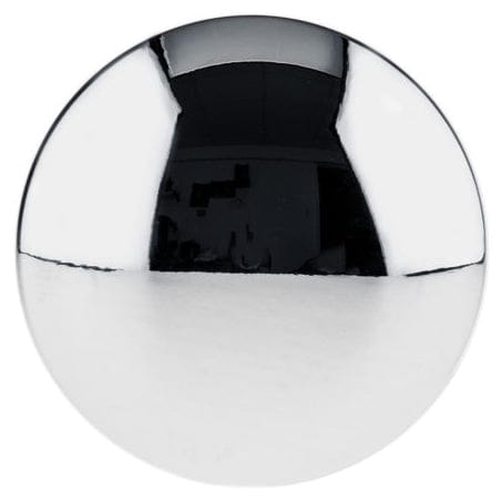 Traditional Knob, 1-3/16" D, Chrome alt 0