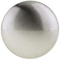 Traditional Knob, 1-3/16" D, Brushed Nickel alt 0