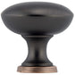 Traditional Knob, 1-3/16" D, Brushed Oil-Rubbed Bronze alt 0