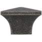 Traditional Knob, 1-1/4" x 1-1/4", Pewter alt 0