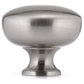 Traditional Knob, 1-1/4" D, Brushed Nickel alt 0
