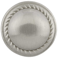 Traditional Knob, 1-3/16" D, Brushed Nickel alt 0