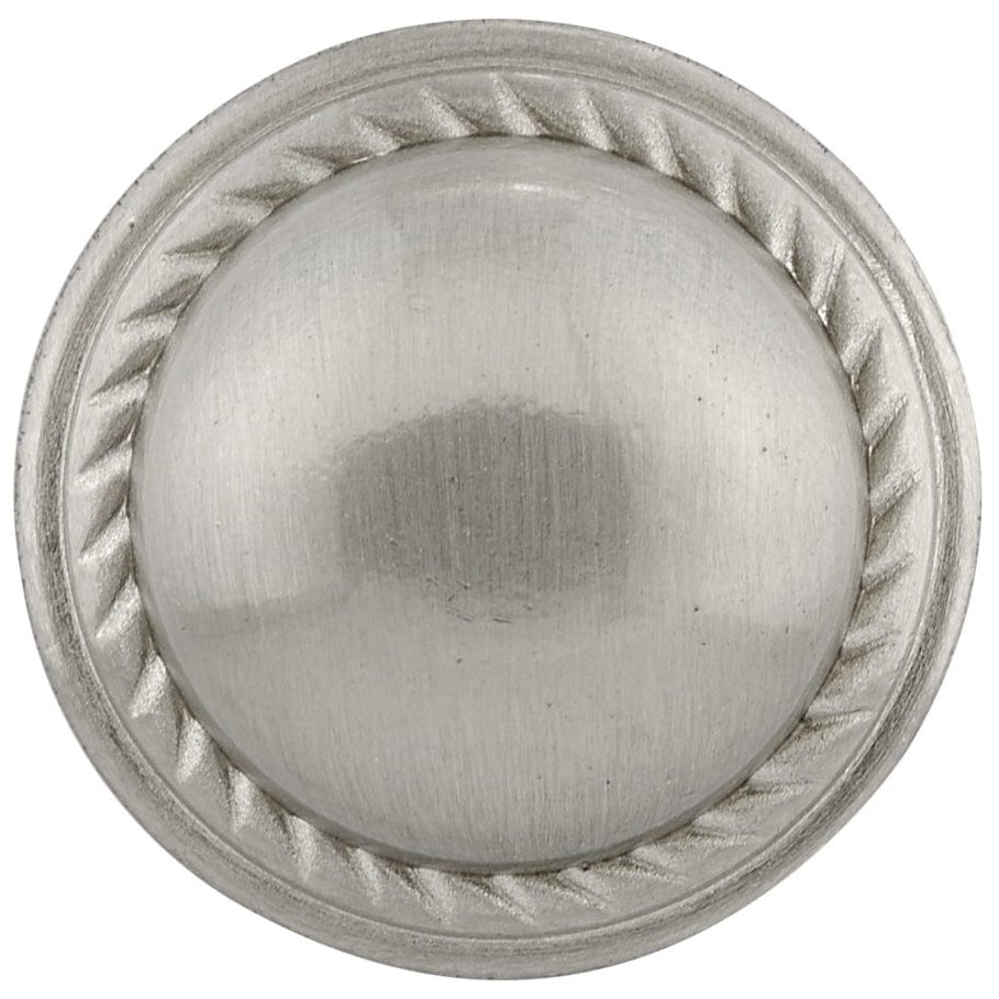 Traditional Knob, 1-3/16" D, Brushed Nickel alt 0