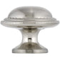 Traditional Knob, 1-3/16" D, Brushed Nickel alt 0