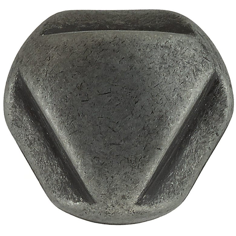 Traditional Knob, 1-1/8" D, Wrought Iron alt 0