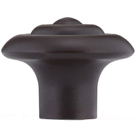 Traditional Knob, 1-1/4" D, Rust alt 0