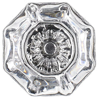 Eclectic Knob, 1-5/16" D, Clear, Brushed Oil-Rubbed Bronze alt 0